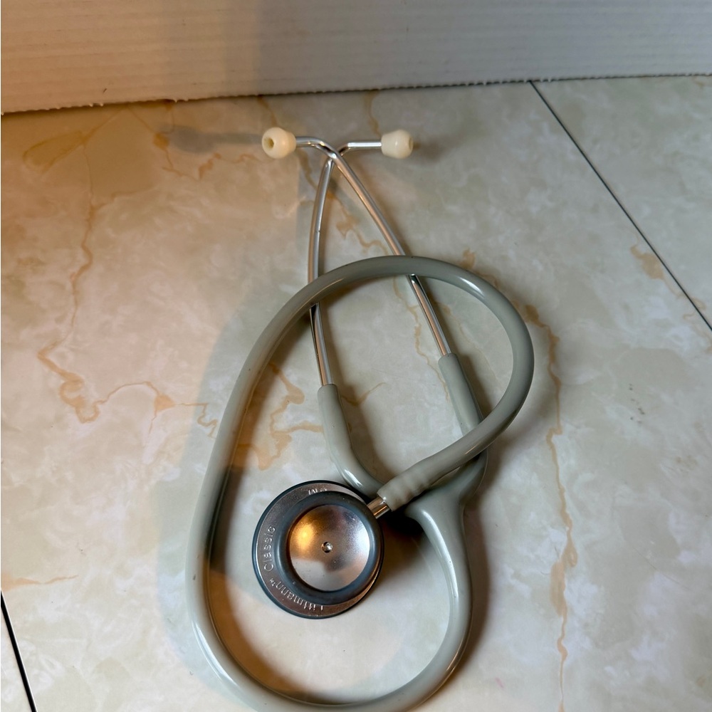 Vintage 3M - Littmann Lightweight Stethoscope Gray Made In USA